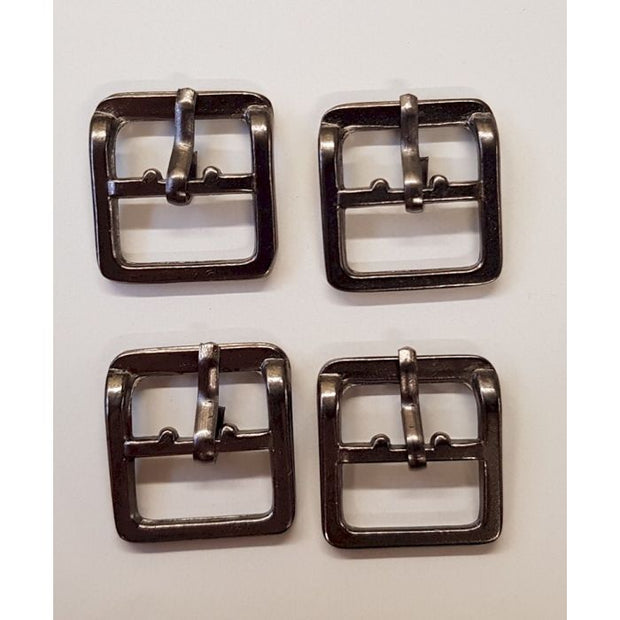 German Wwii Chin Strap Replacement Buckles (Four)