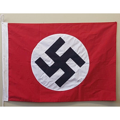 GERMAN WWII NAZI PARTY FLAG COTTON 2 X 3