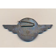 GERMAN WW2 NSFK/DLV GLIDER KORPS OFFICERS VISOR CAP BADGE INSIGNIA