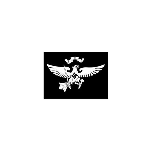 GERMAN HILTER YOUTH REGIMENTAL FLAG - 33 Poly (3 x 5)