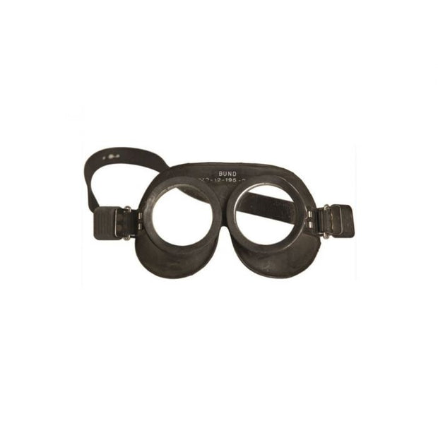 GERMAN ARMY RUBBER BUNDESWEHR MOTORCYCLE GOGGLES