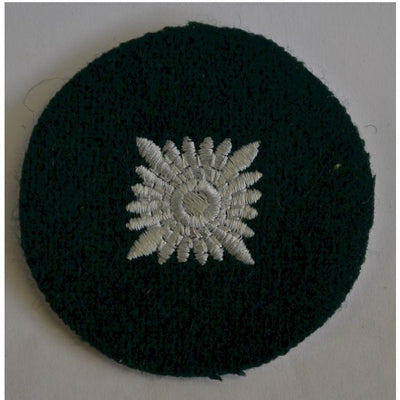 GERMAN HEER ARMY OBERSCHUTZE RANK PIP IN BOTTLE GREEN CLOTH