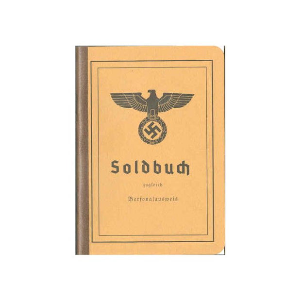 GERMAN HEER SOLDBUCH - BLANK
