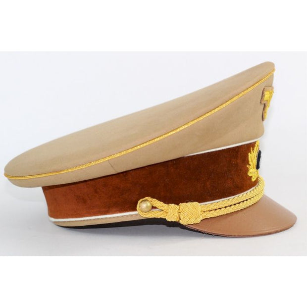ADOLF HITLER NSDAP BROWN VISOR CAP