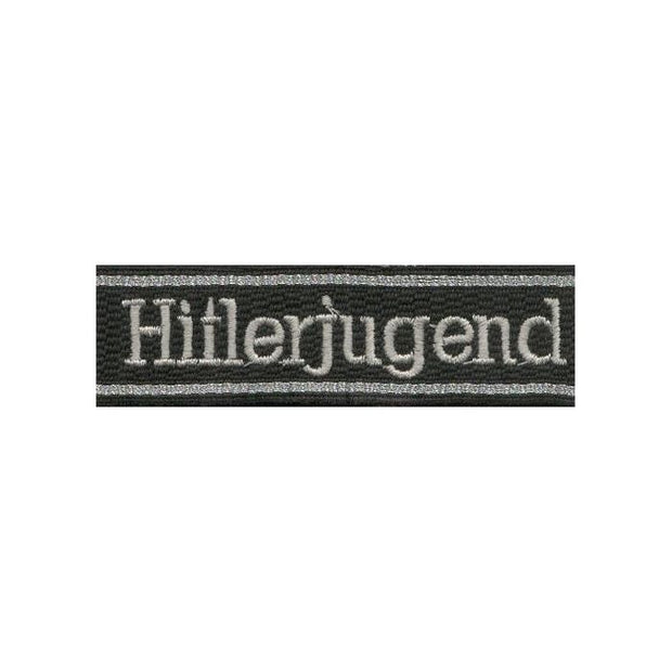GERMAN HITLERJUGEND 12.SS DIVISION CUFF TITLE