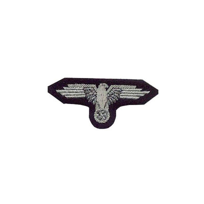 GERMAN SS OFFICER BULLION CAP EAGLE INSIGNIA