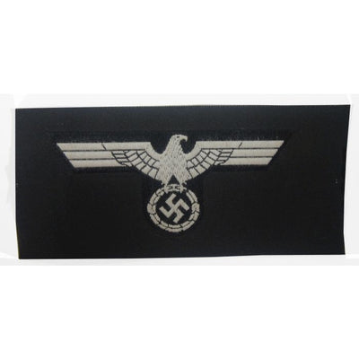 GERMAN ARMY/HEER EM CAP EAGLE BEVO HAT BADGE
