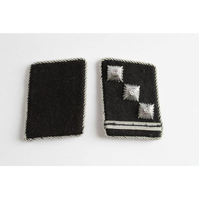 SS-SD OBERSTURMFÜHRER EARLY COLLAR TABS