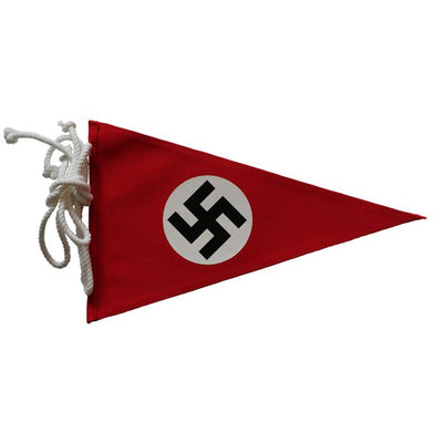 German Wwii Nsdap (Nazi Party) Car Pennant