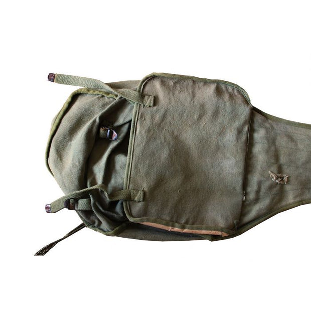 WW2 ERA CANVAS MOTORCYCLE "PANNIER TOURING" HARLEY DAVIDSON SADDLE BAGS