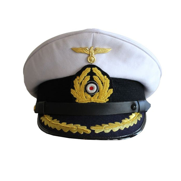 German U-boat Captain Visor Cap - Kriegsmarine