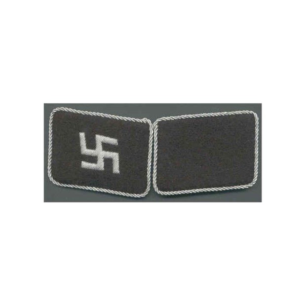 GERMAN SS LATVIA FOREIGN VOLUNTEER UNIT OFFICER COLLAR TABS