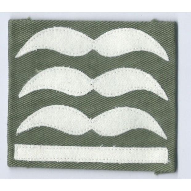 LUFTWAFFE HAUPTMANN SLEEVE RANKS FOR GERMAN PARATROOPER JUMP SMOCKS