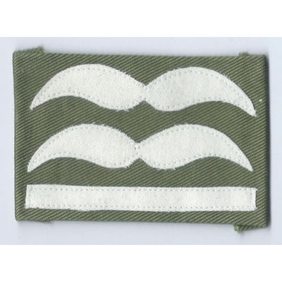 LUFTWAFFE OBERLEUTNANT SLEEVE RANKS FOR GERMAN PARATROOPER JUMP SMOCKS