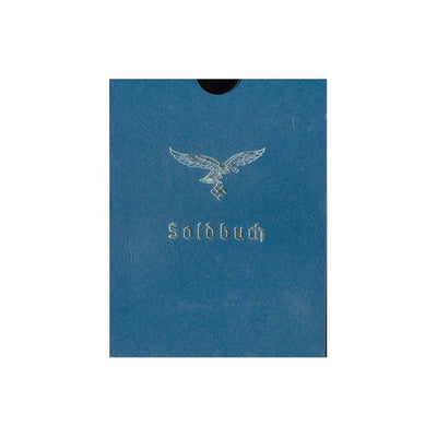 GERMAN LUFTWAFFE SOLDBUCH COVER NAVY BLUE