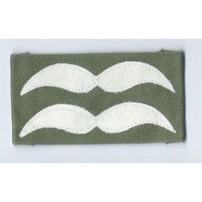 LUFTWAFFE UNTERFELDWEBEL SLEEVE RANKS FOR GERMAN PARATROOPER JUMP SMOCKS