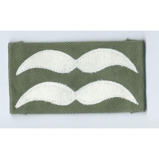 LUFTWAFFE UNTERFELDWEBEL SLEEVE RANKS FOR GERMAN PARATROOPER JUMP SMOCKS