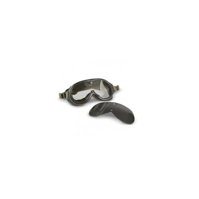 M-44 GOGGLES WITH BALLISTIC LENSES . GENUINE U.S. GOVERNMENT