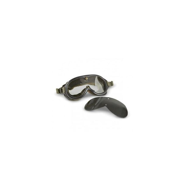 M-44 GOGGLES WITH BALLISTIC LENSES . GENUINE U.S. GOVERNMENT