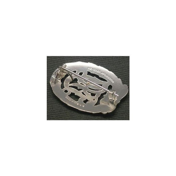 GERMAN WW2 NATIONAL SPORT BADGE SILVER