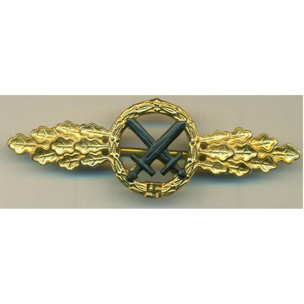 GERMAN AIR TO GROUND SUPPORT CLASP - Gold