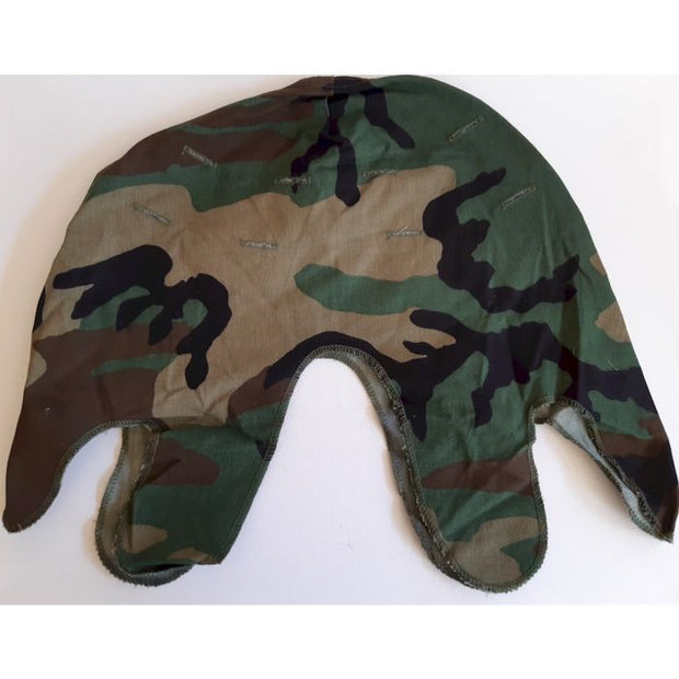 US WOODLAND CAMOUFLAGE M1 HELMET COVER ORIGINAL NEW OLD STOCK