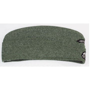 M40 SS EM OVERSEAS SIDE CAP WITH BEVO SS SKULL AND EAGLE