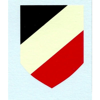 NATIONAL TRICOLOR GERMAN WWII DRY TRANSFER