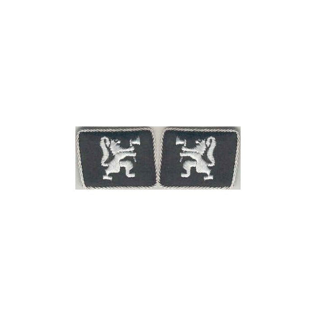 GERMAN LEGION NORWEGIAN FOREIGN VOLUNTEER UNIT OFFICER COLLAR TABS