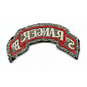 US 5TH RANGER BATTALION SCROLL PATCH ORIGINAL