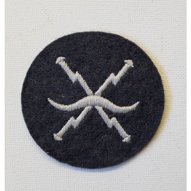 GERMAN WWII LUFTWAFFE AIR RAID AIRCRAFT WARNING SERVICE TRADE PATCH