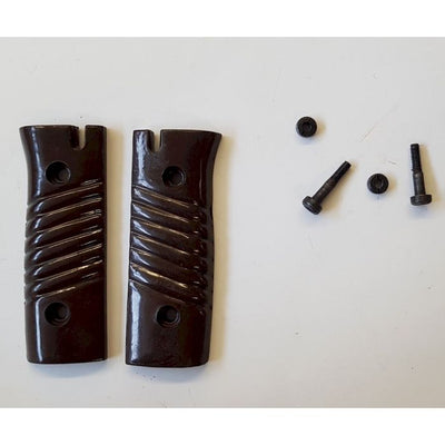 GERMAN K98 BAYONET BAKELITE REPLACEMENT GRIPS WITH SCREWS