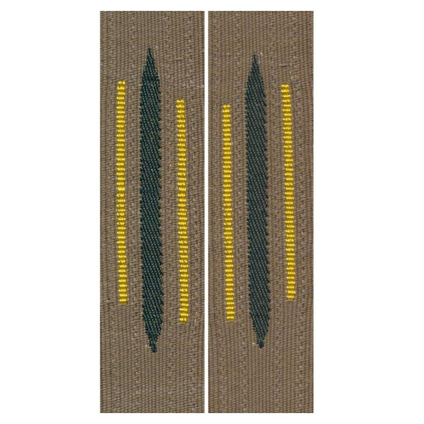GERMAN EM SIGNALS BEVO LITZEN COLLAR TABS