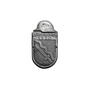 GERMAN CAR PLAQUE 2. REICHSFAHRT 1930 SHEILD SILVER