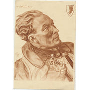 POTRAIT OF MAJOR WERNER BAUMBACH POSTCARD