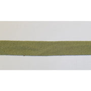 GERMAN WW2 COTTON TWILL CLOTH SEAM TAPE 1.5 CM WIDE LIGHT GREEN BY GMAX