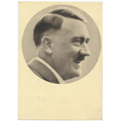 GERMAN POSTCARD FUHRER UND REICHSKANZLER ADOLF HITLER PORTRAIT MANNER DER ZEIT NR. 91