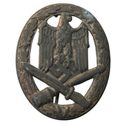 GERMAN WWII GENERAL ASSAULT BADGE, HOLLOW BACK (ALLGEMEINES STURMABZEICHEN)