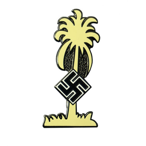 WW2 GERMAN DAK AFRIKA KORPS PALM TREE AFK PIN