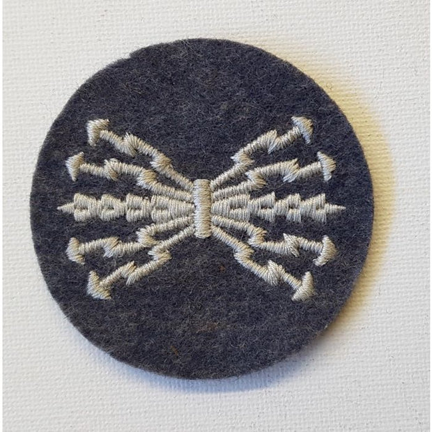 GERMAN WW2 LUFTWAFFE QUALIFIED RADIO OPERATOR TRADE PATCH