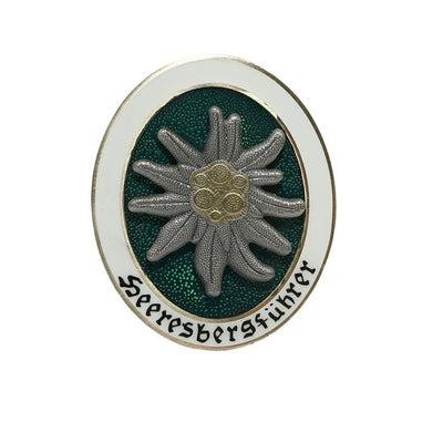 GERMAN WW2 WEHRMACHT 'BERGFUHRER' GEBIRGSJAGER MOUNTAIN TROOPS EDELWEISS GUIDE PROFICIENCY BADGE