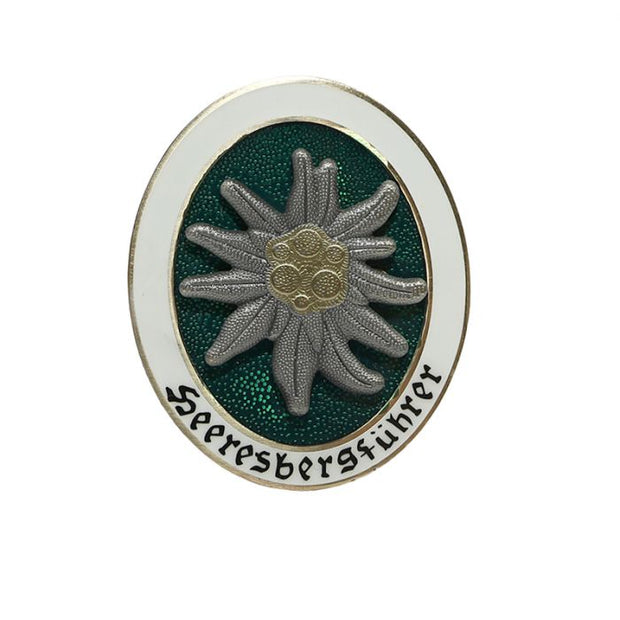 GERMAN WW2 WEHRMACHT 'BERGFUHRER' GEBIRGSJAGER MOUNTAIN TROOPS EDELWEISS GUIDE PROFICIENCY BADGE