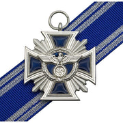 NSDAP LONG SERVICE AWARD FOR FIFTEEN YEARS SILVER WITH RIBBON