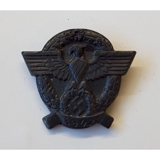 GERMAN 1942 POLICE DONATION LAPEL PIN
