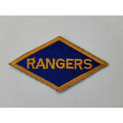 WW2 US ARMY RANGERS DIAMOND PATCH ORIGINAL