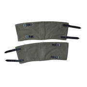 GERMAN ARMY BUNDESWEHR OD CANVAS GAITERS SIMILAR TO WWII GERMAN GAITERS