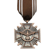 NSDAP FAITHFUL SERVICE DECORATION 3RD CLASS FOR TEN YEARS SERVICE