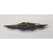 GERMAN LUFTWAFFE NCO'S CAP WREATH & COCKADE ALUMINUM