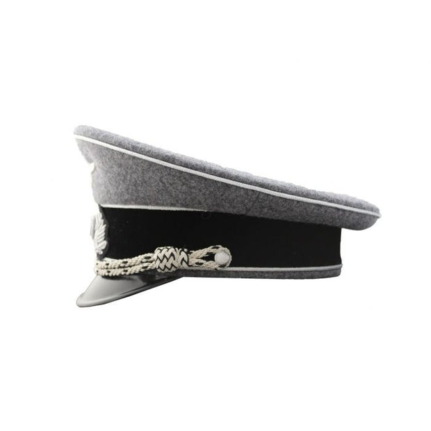 GERMAN RAILWAY POLICE LEADER VISOR CAP SCHIRMMUTZE