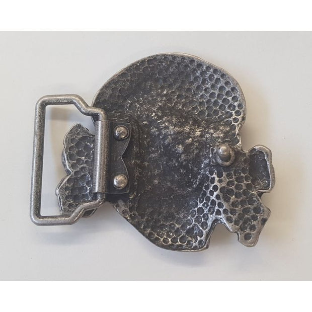 GERMAN TOTENKOPF SKULL BELT BUCKLE